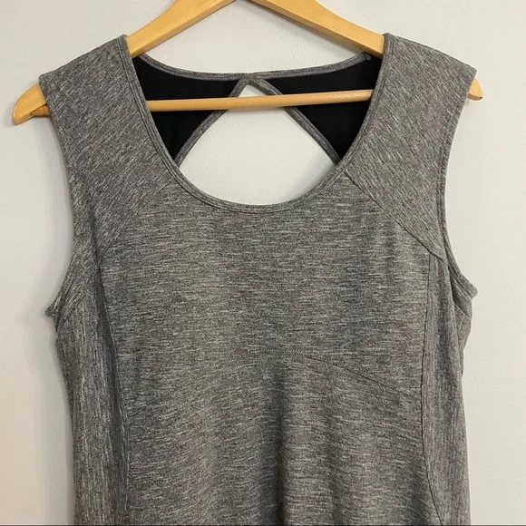 Prana Women’s Calico Athletic Dress Heather Grey - Picture 3 of 11